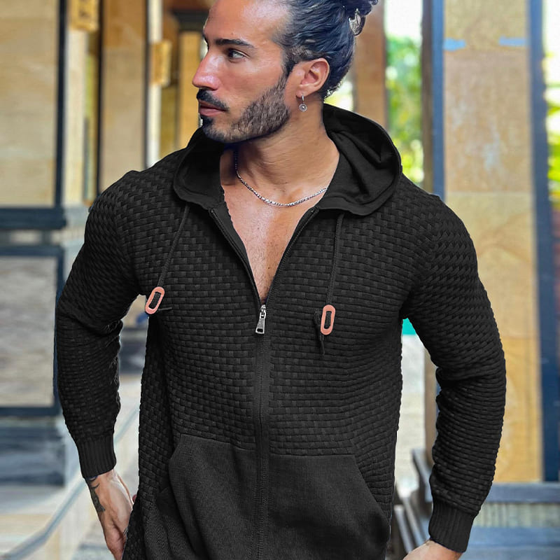 AirWaffle Full-Zip Hooded Sweater