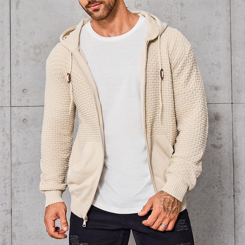 AirWaffle Full-Zip Hooded Sweater