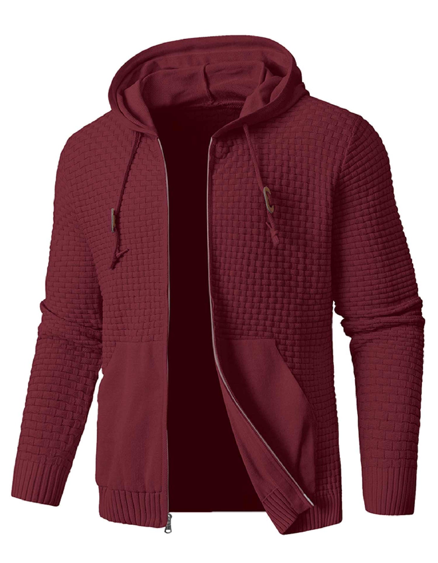 AirWaffle Full-Zip Hooded Sweater