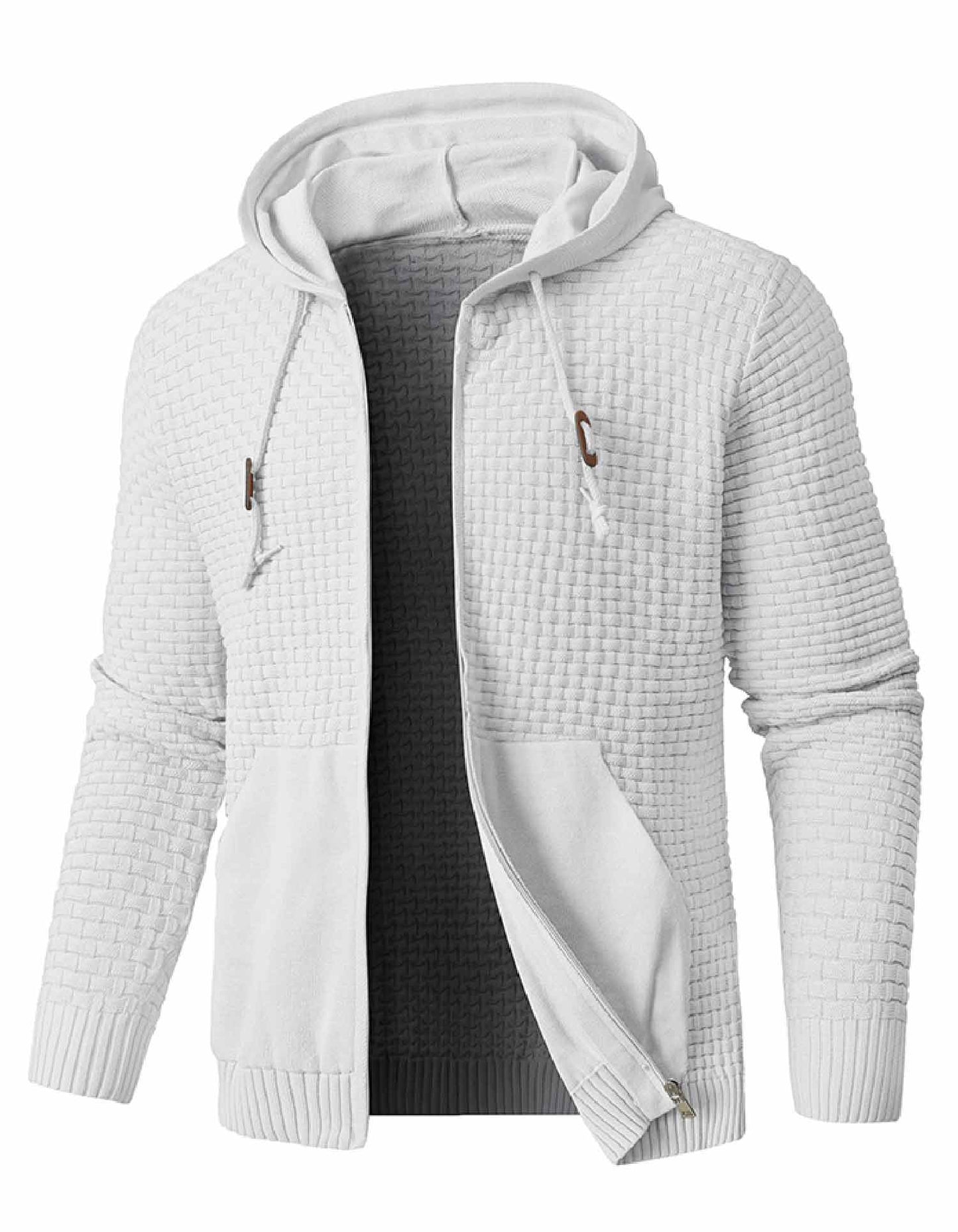 AirWaffle Full-Zip Hooded Sweater
