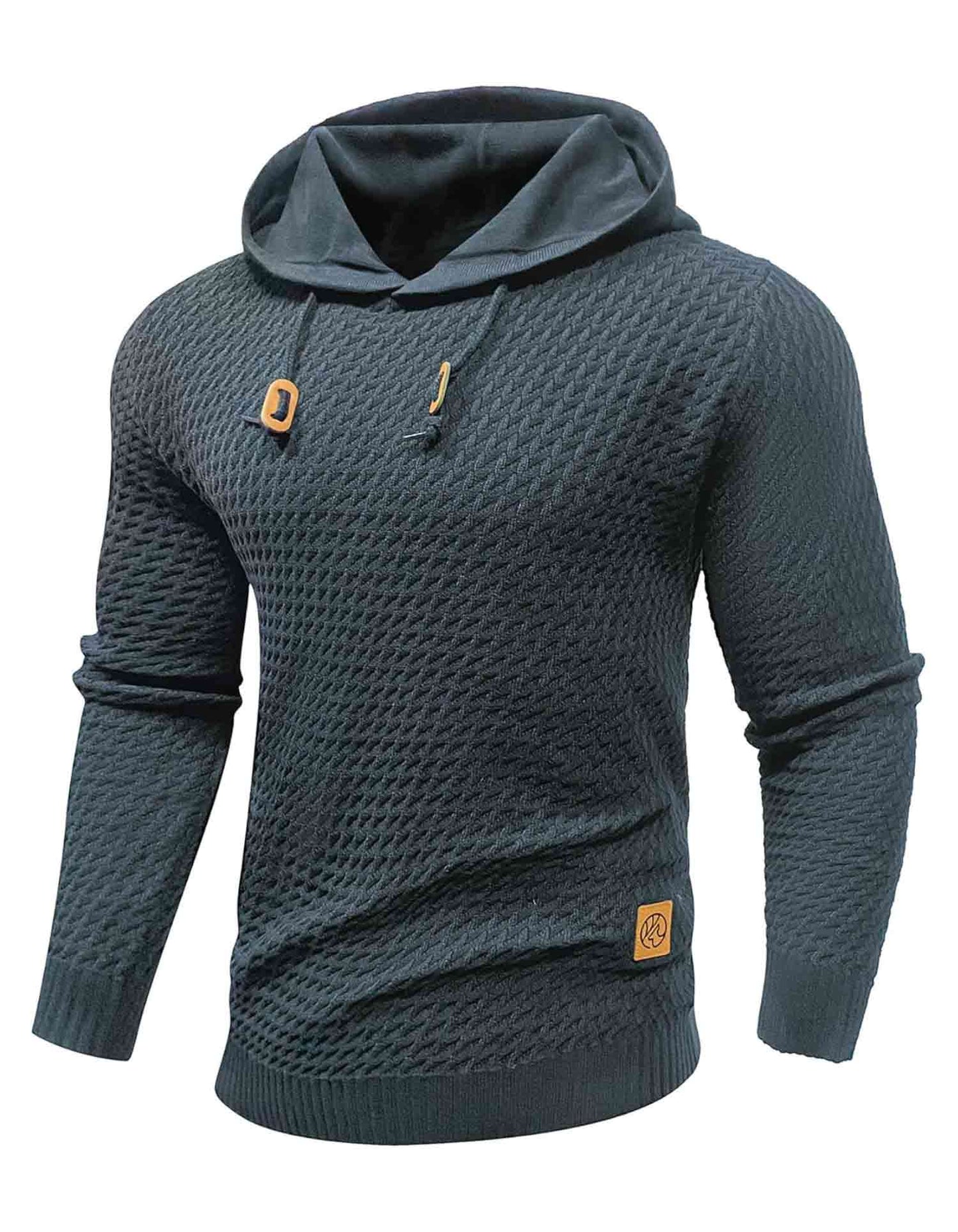 NordicTwill Solid Knitted Hoodie