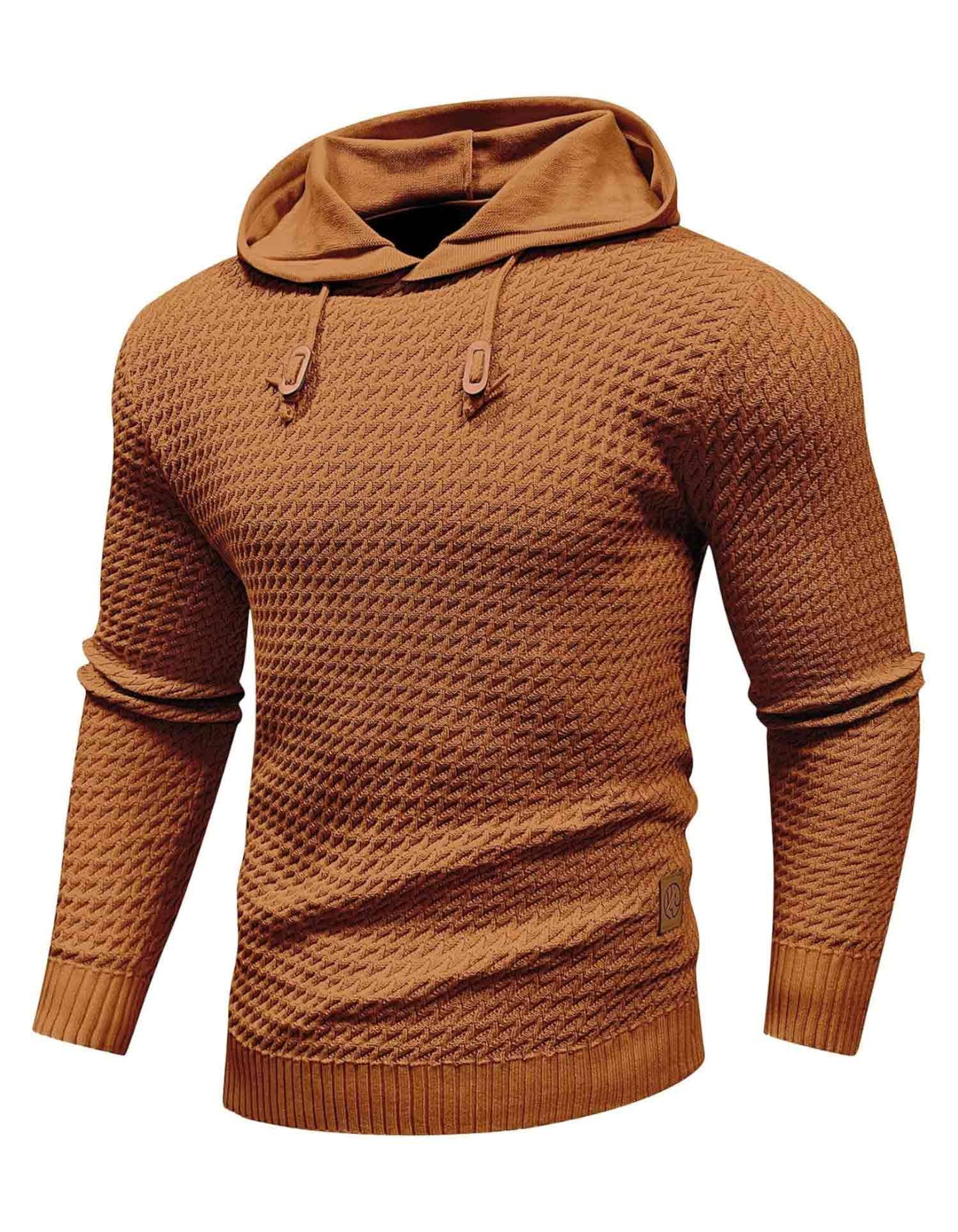 NordicTwill Solid Knitted Hoodie