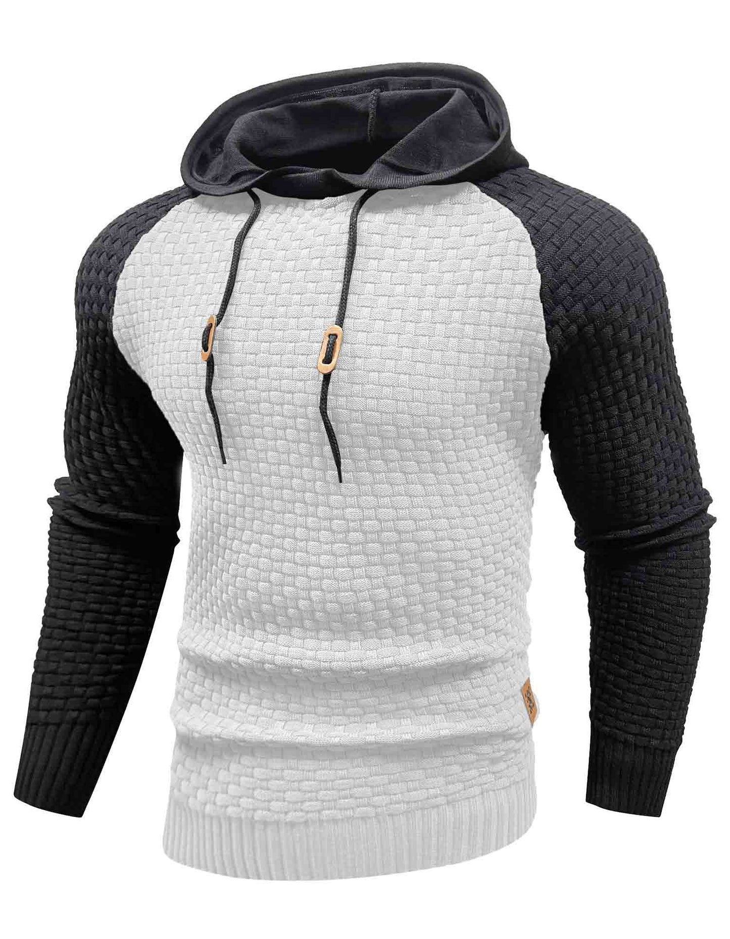 AirWaffle TwoTone Knitted Hoodie
