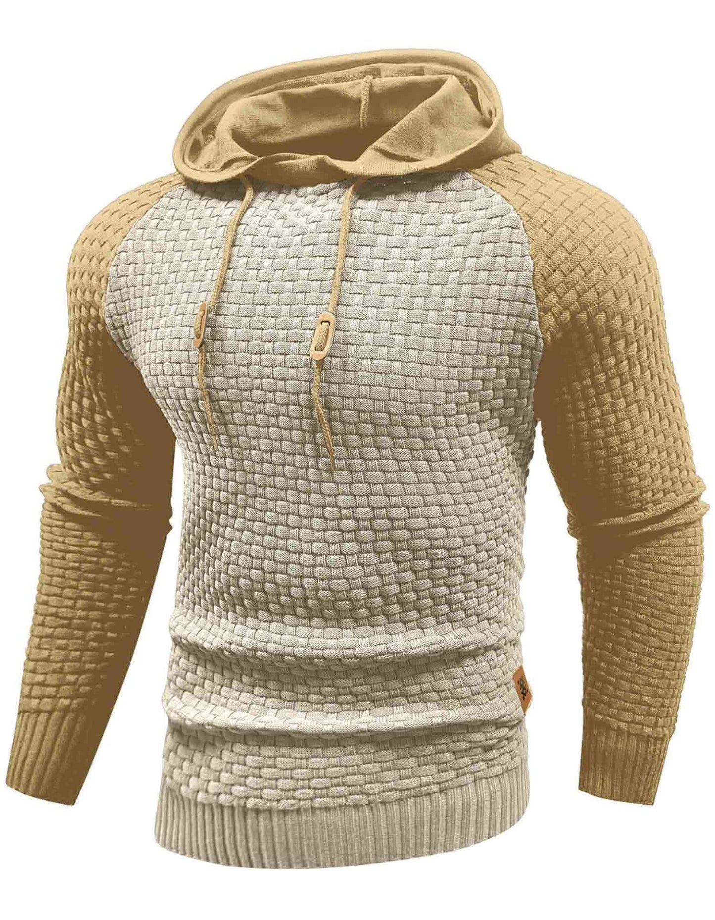 AirWaffle TwoTone Knitted Hoodie