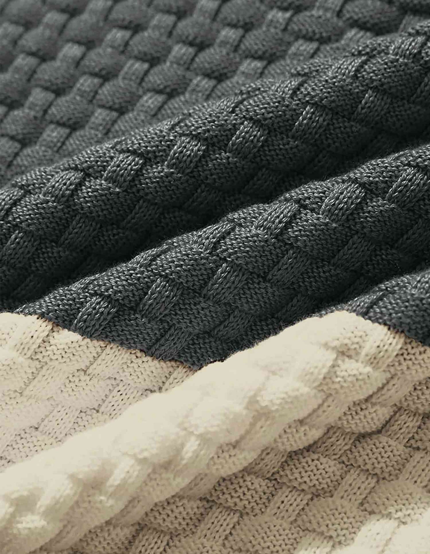 AirWaffle Tricolor Knit Hoodie