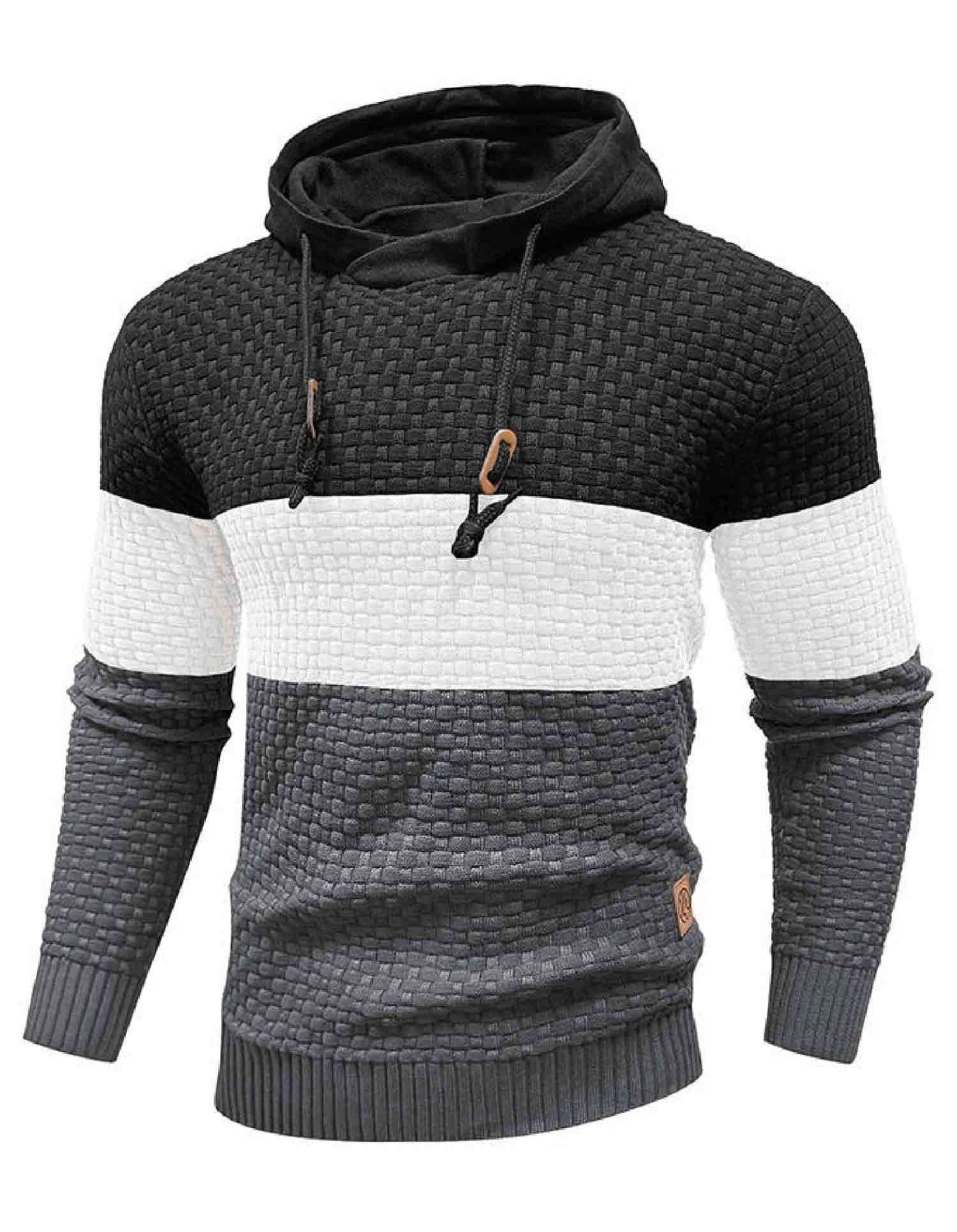AirWaffle Tricolor Knit Hoodie