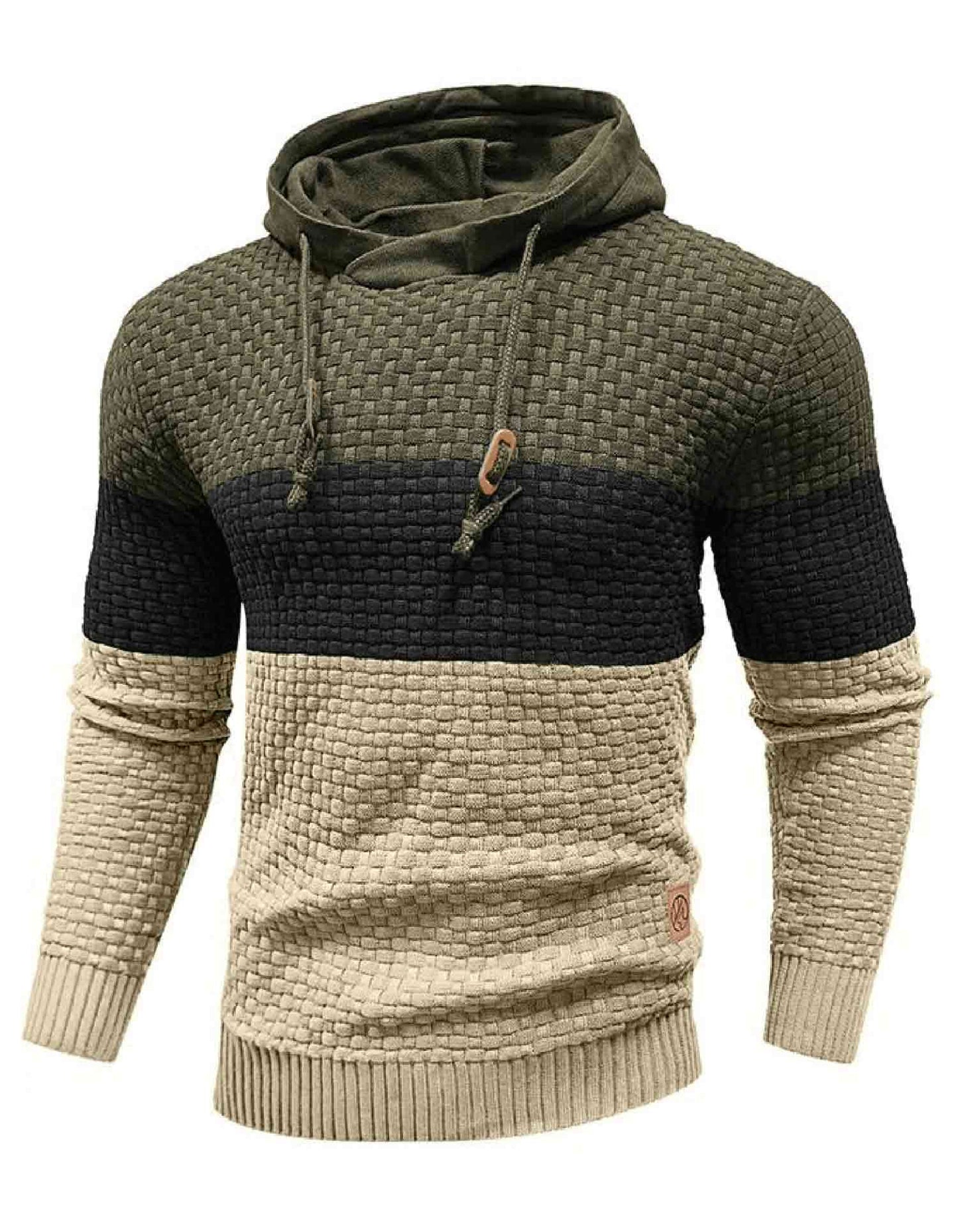 AirWaffle Tricolor Knit Hoodie