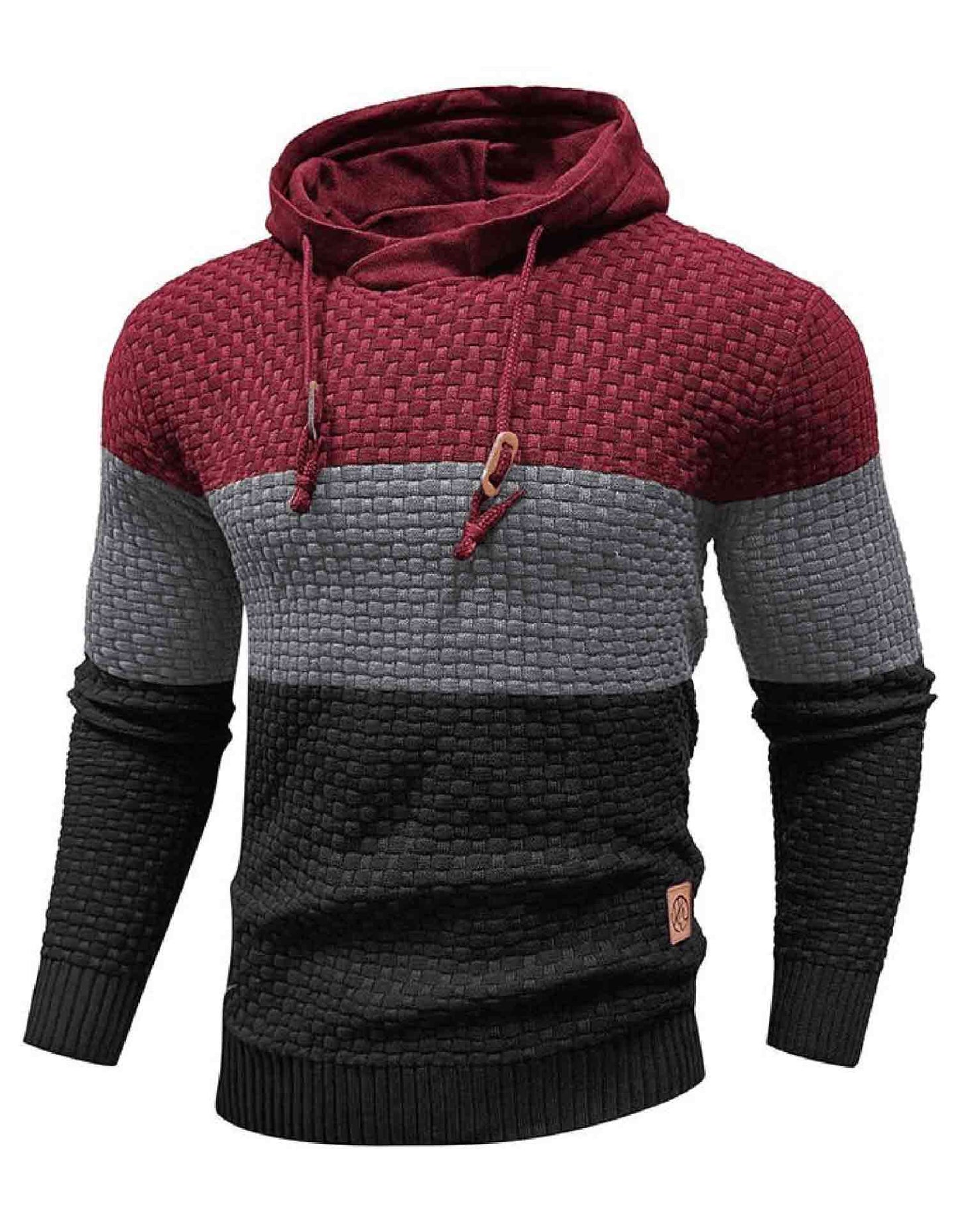 AirWaffle Tricolor Knit Hoodie