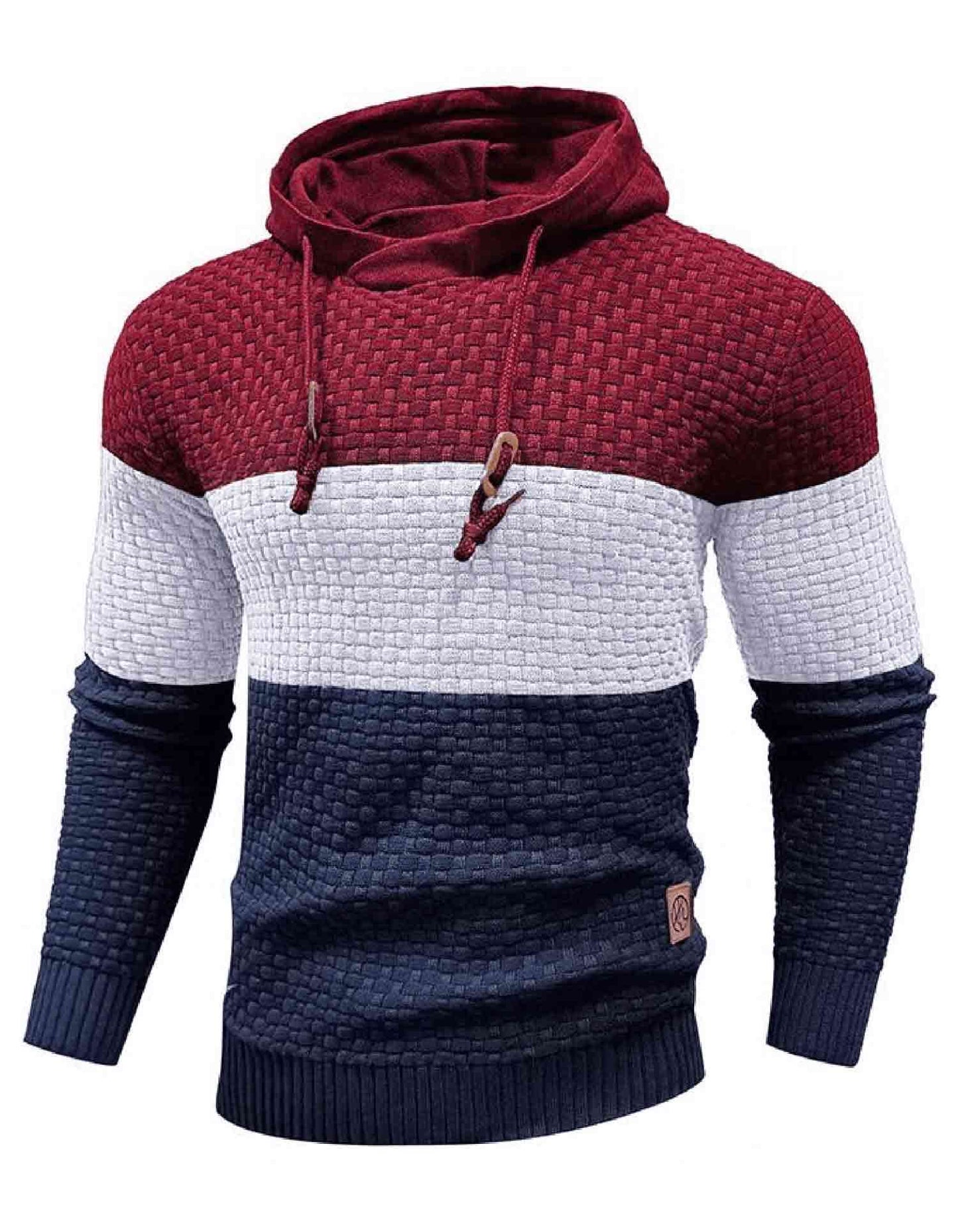 AirWaffle Tricolor Knit Hoodie