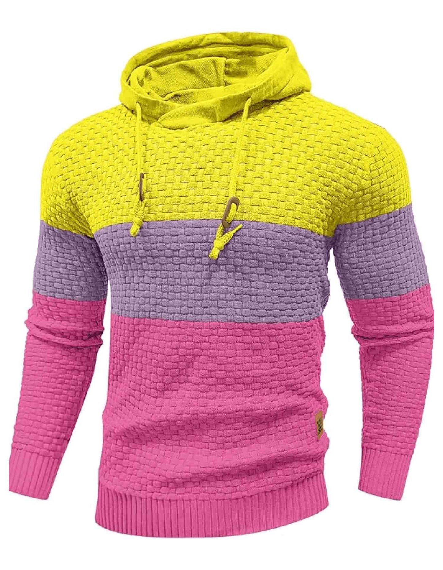 AirWaffle Tricolor Knit Hoodie