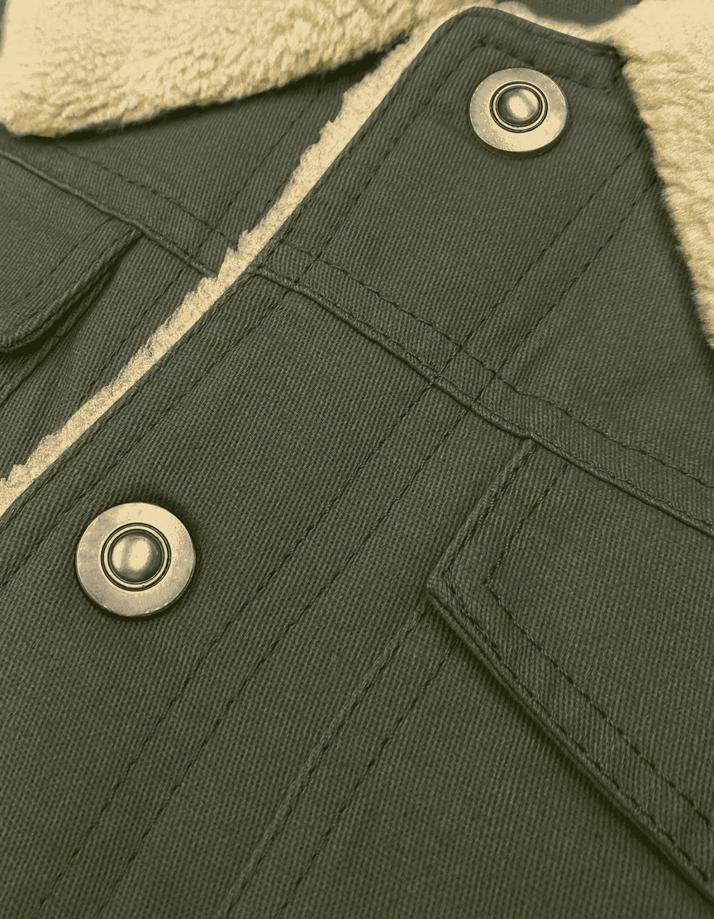 Sherpa-Lined Utility Jacket