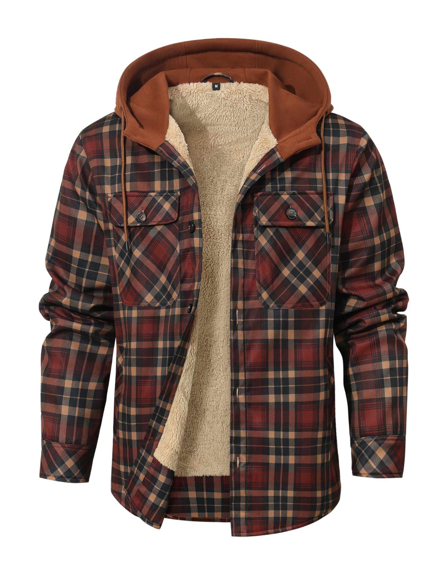 Plaid Hooded Jacket