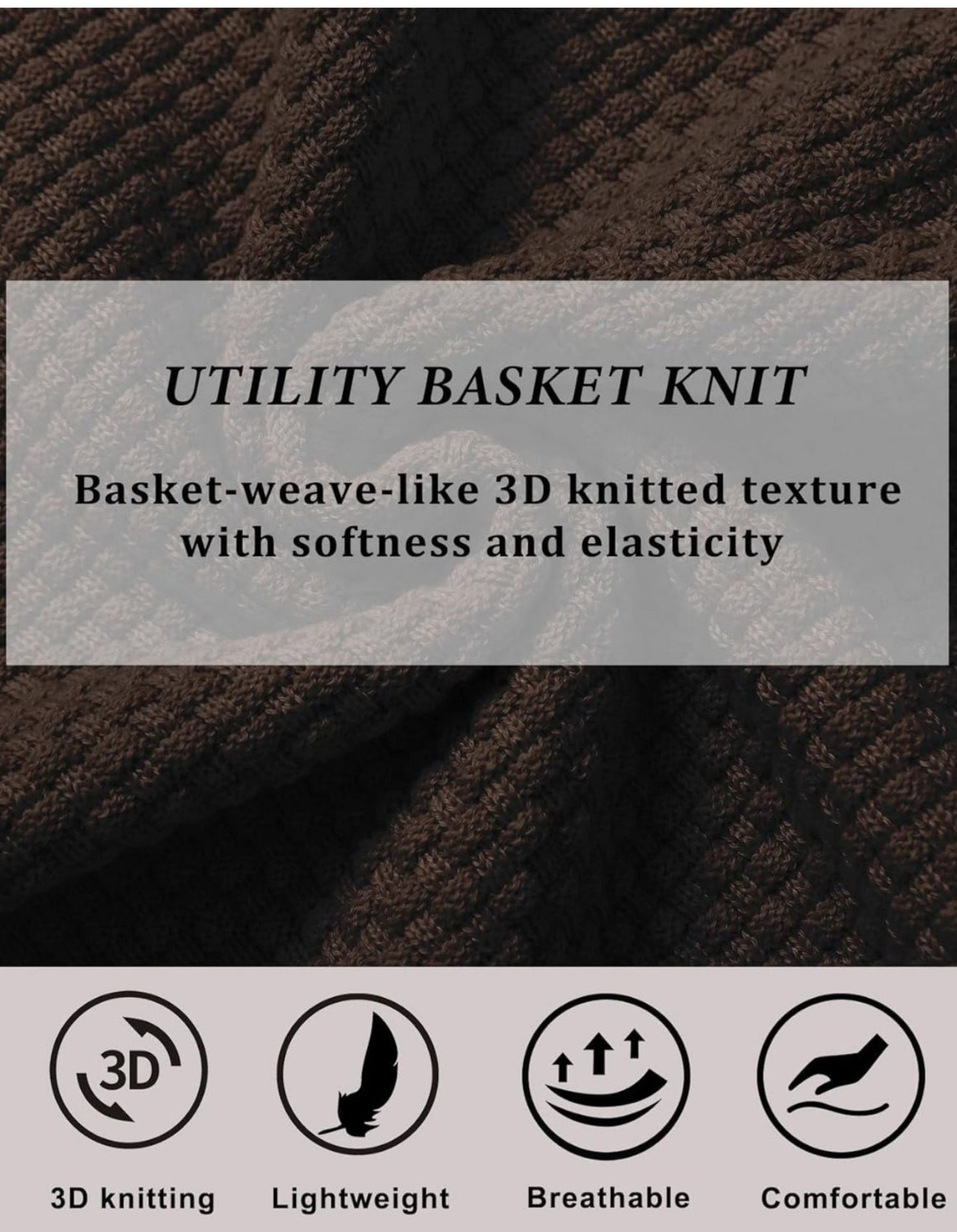 AirWaffle Knit Polo Sweater
