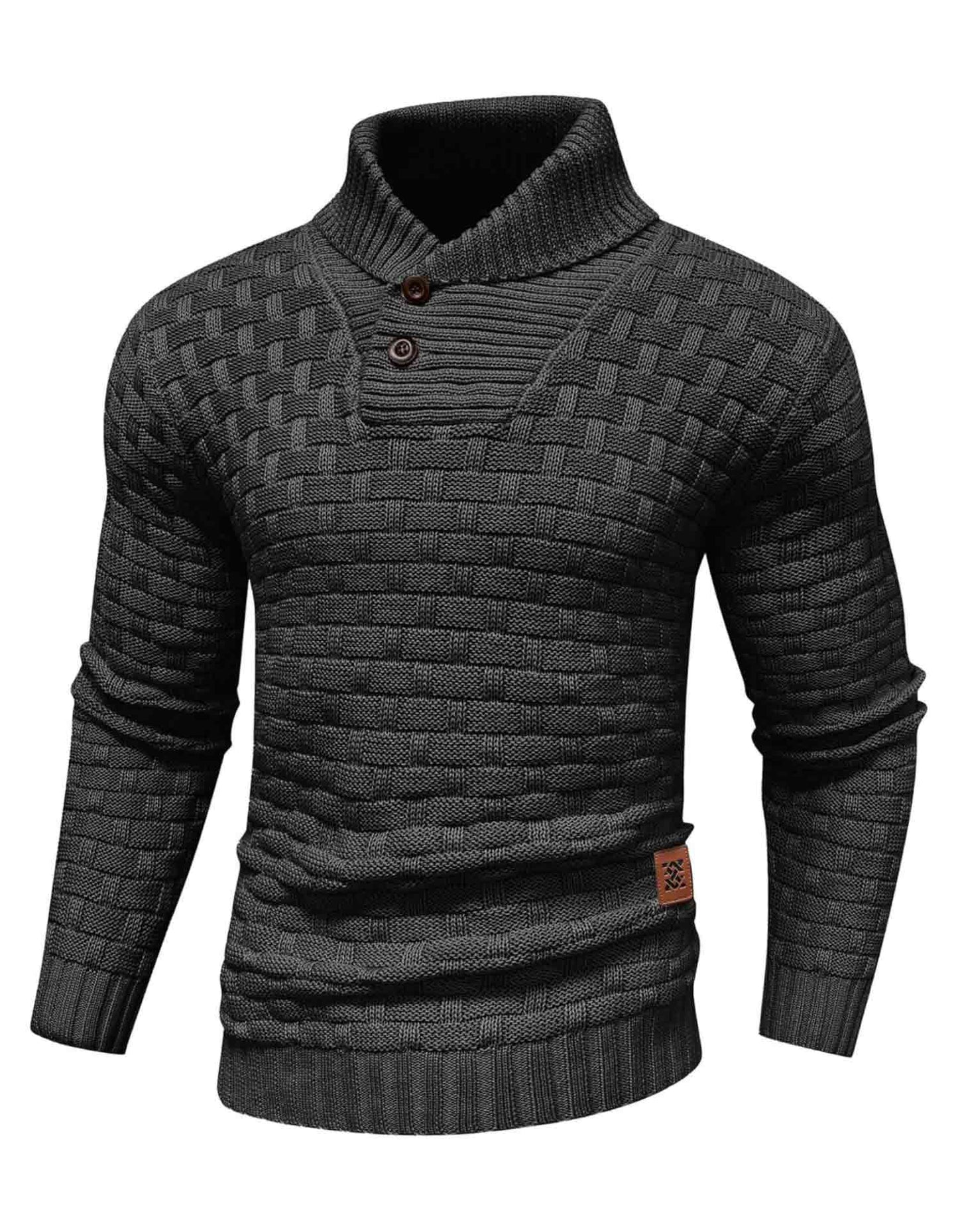 TerraStitch Turtleneck Knit Sweater