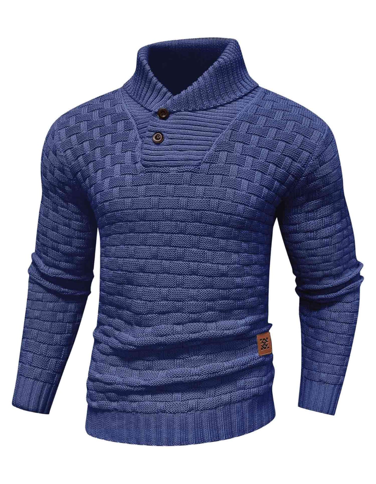 TerraStitch Turtleneck Knit Sweater