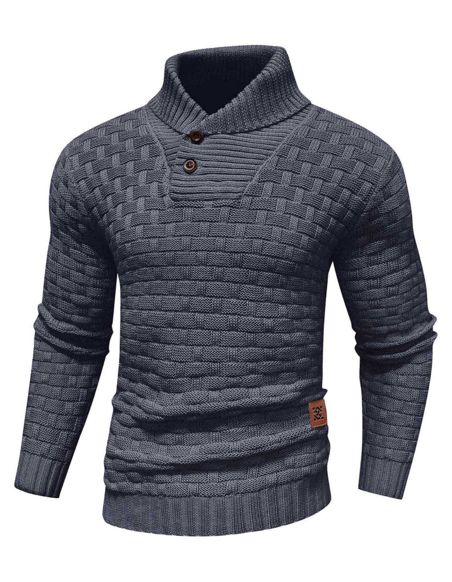 TerraStitch Turtleneck Knit Sweater