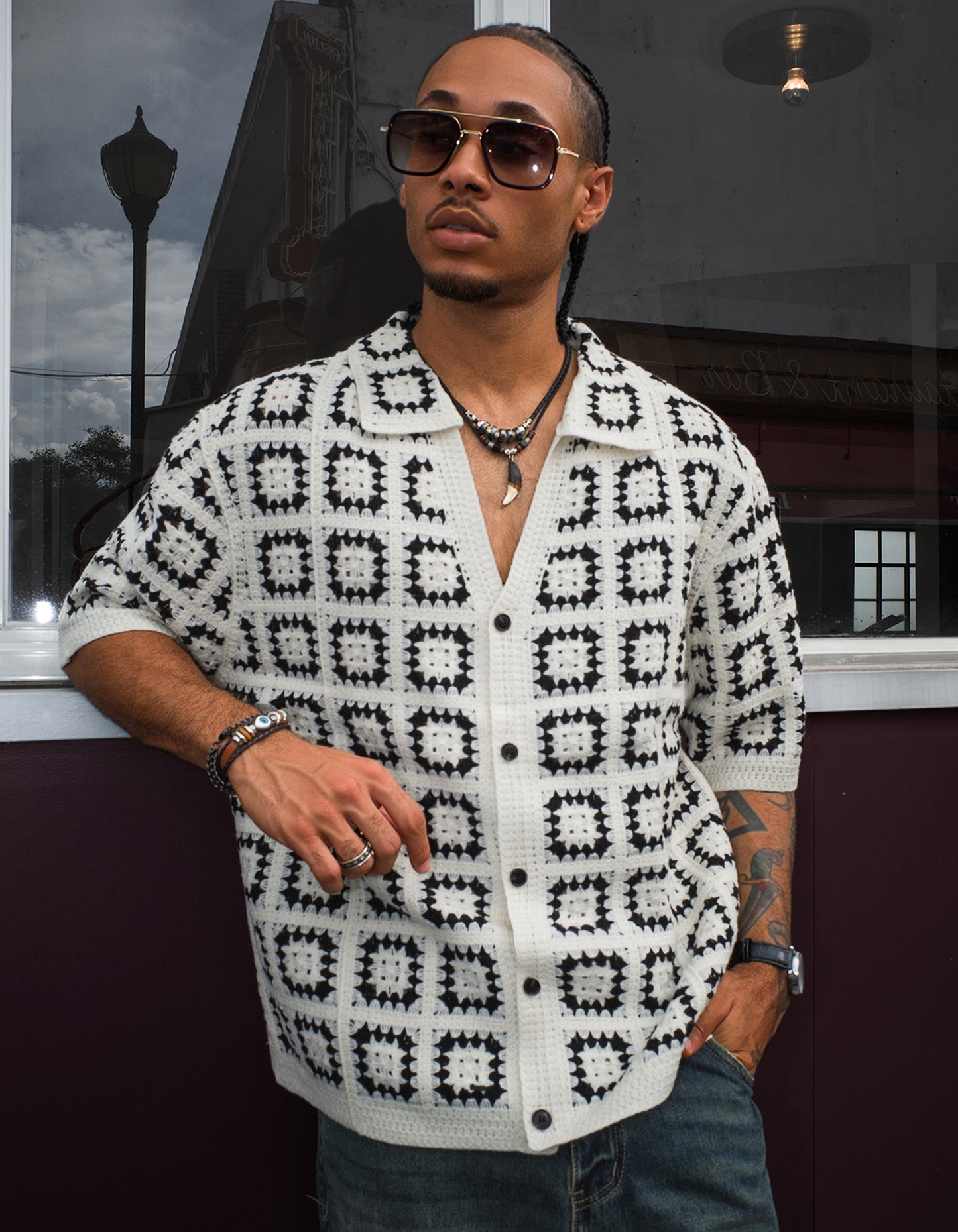 Breathable Knit Vacation Tee