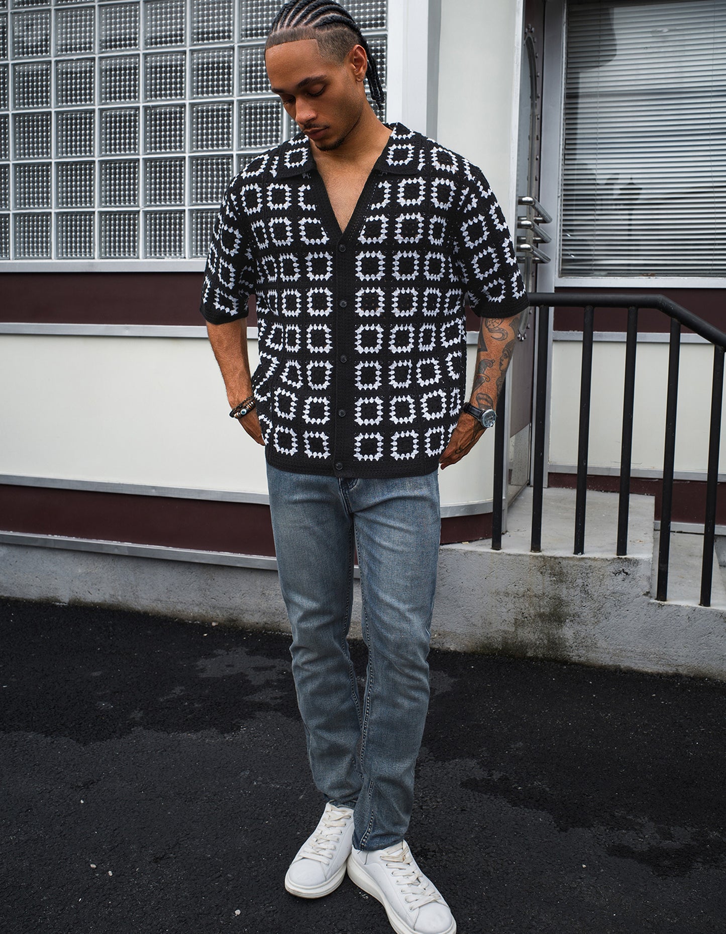 Breathable Knit Vacation Tee