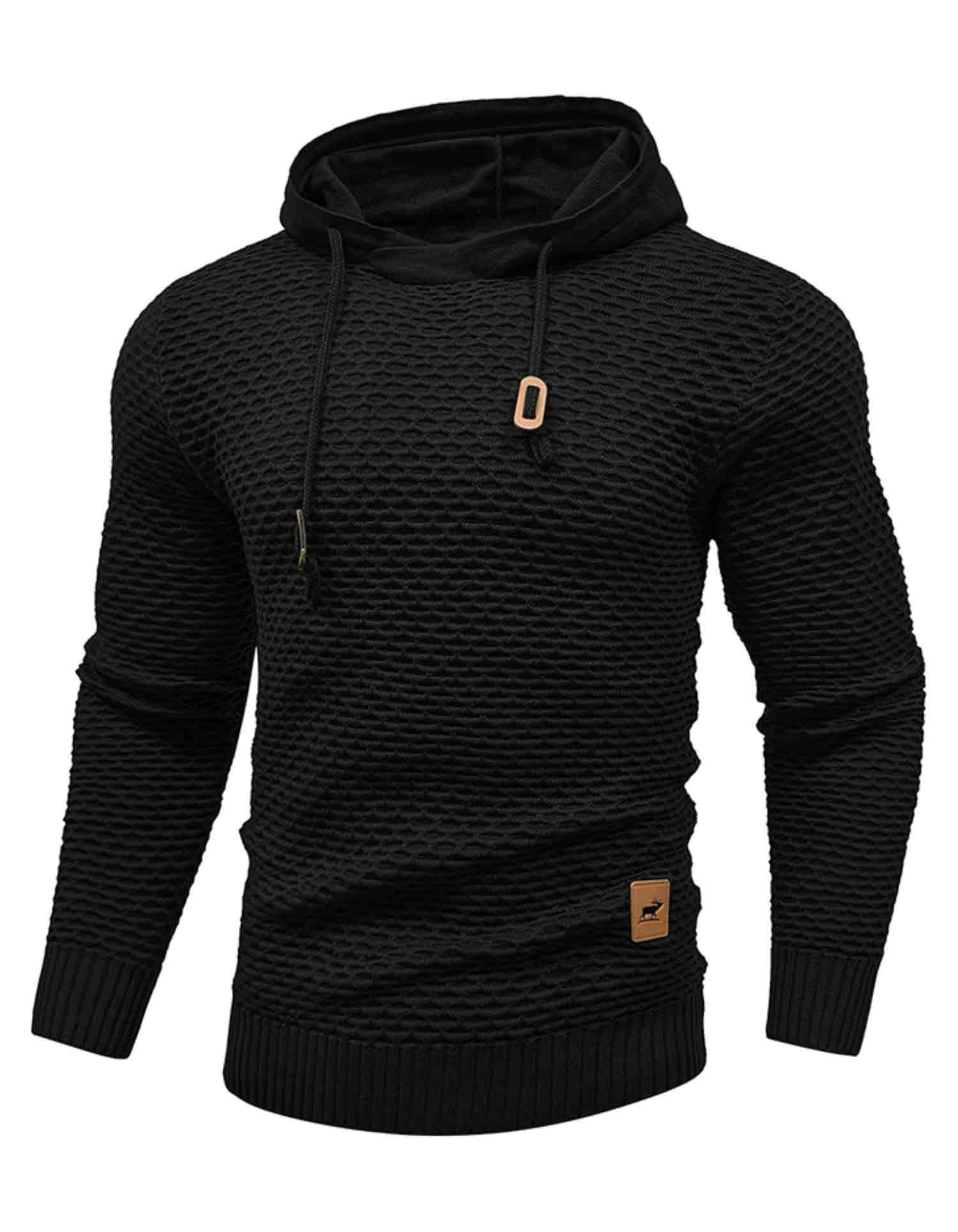 AeroEye Solid Knit Hoodie