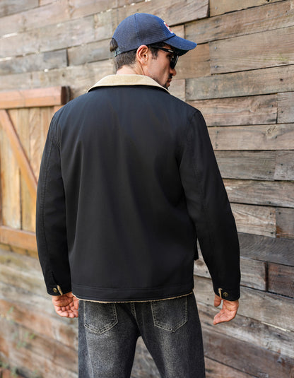 Sherpa-Lined Winter Jacket