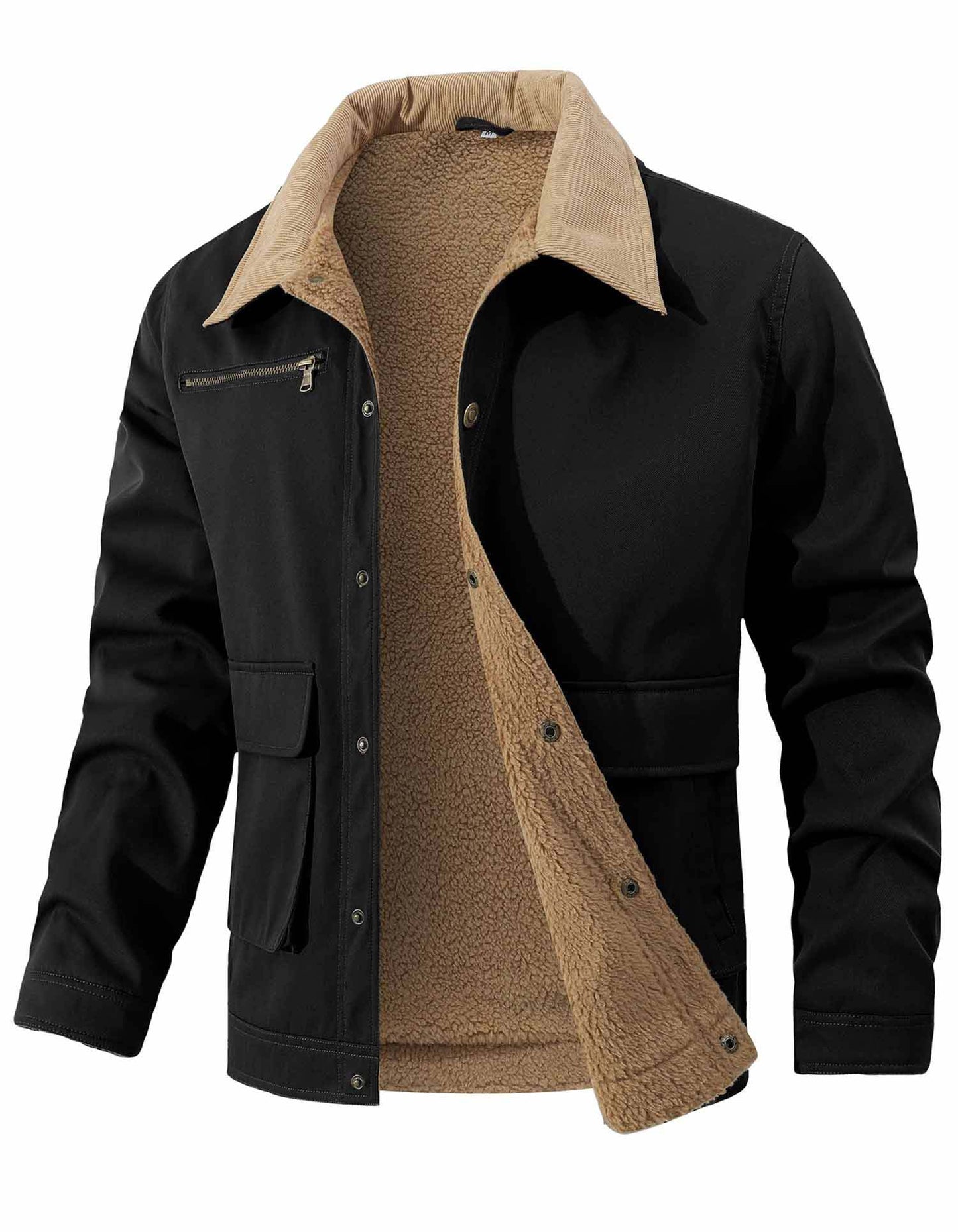 Sherpa-Lined Winter Jacket