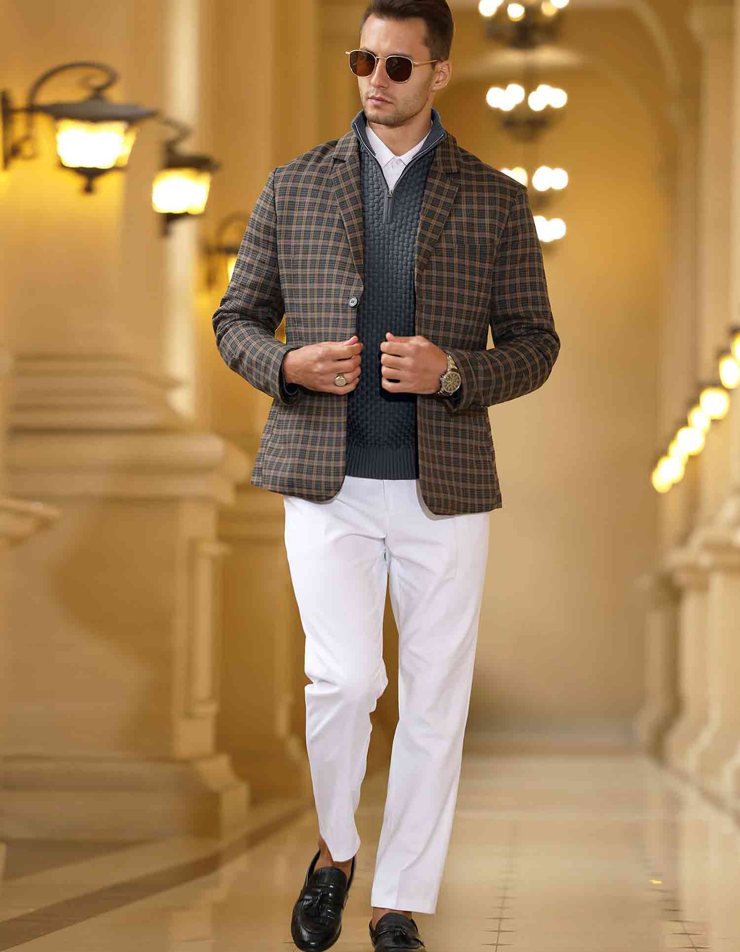 Cerniera Maglie Uomo Online Maglia uomo zip intera in misto lana Cerniera Maglie Uomo Online Maglia uomo zip intera in misto lana