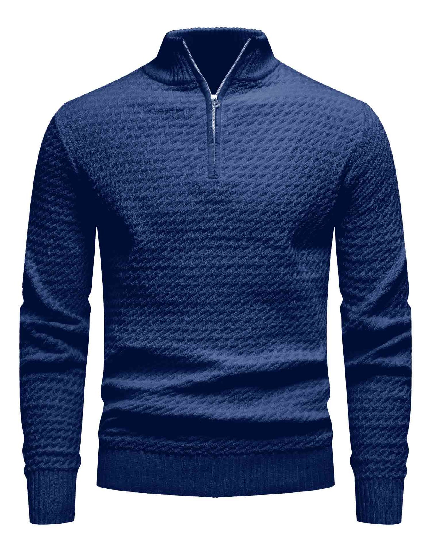 Turtleneck Quarter Zip Sweater
