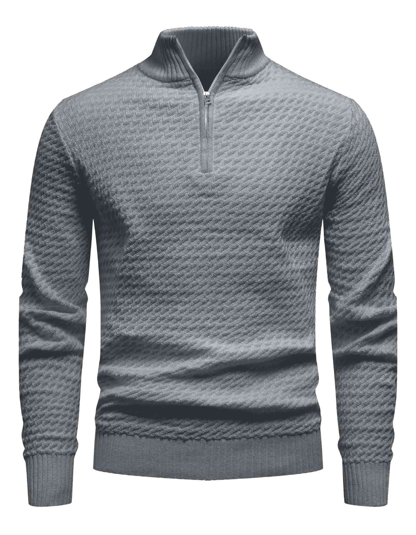 Turtleneck Quarter Zip Sweater