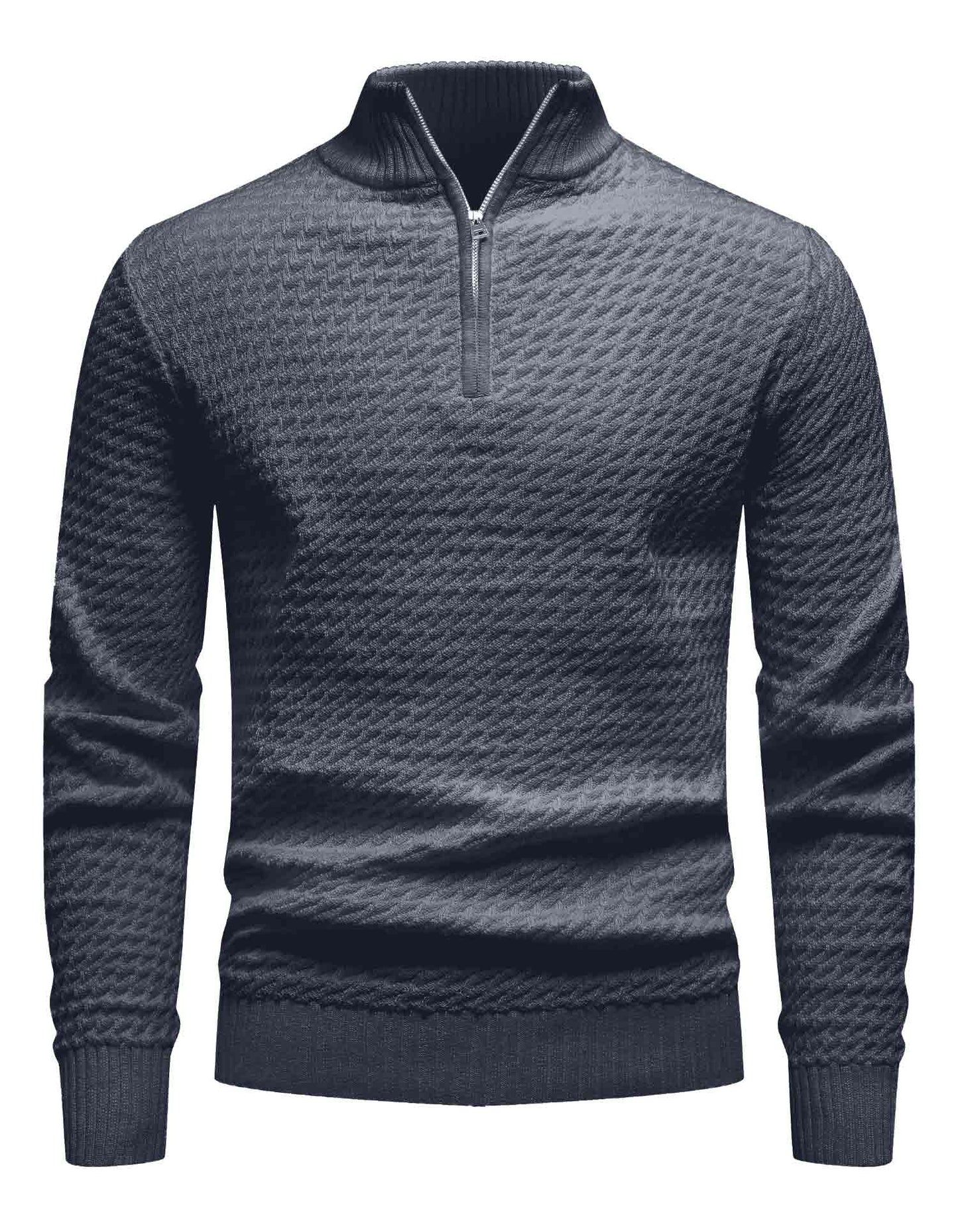 Turtleneck Quarter Zip Sweater