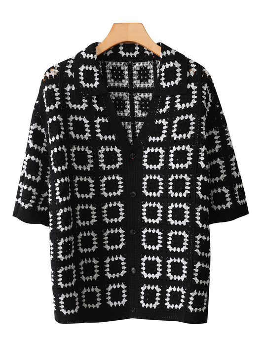 Breathable Knit Vacation Tee