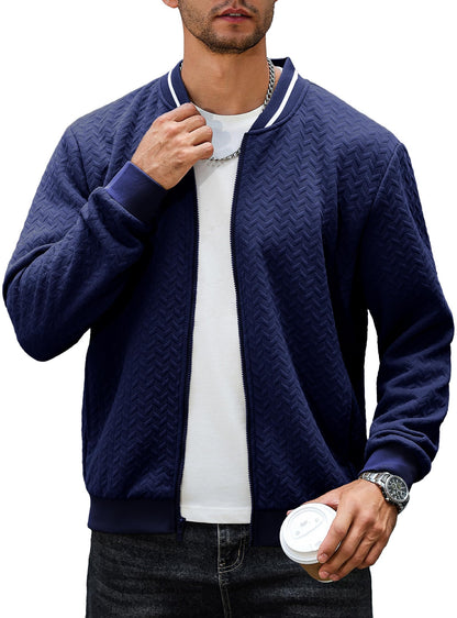 Zaitun Mens Bomber Jackets Casual Lightweight Sports Jacket Cargo Varsity Coat