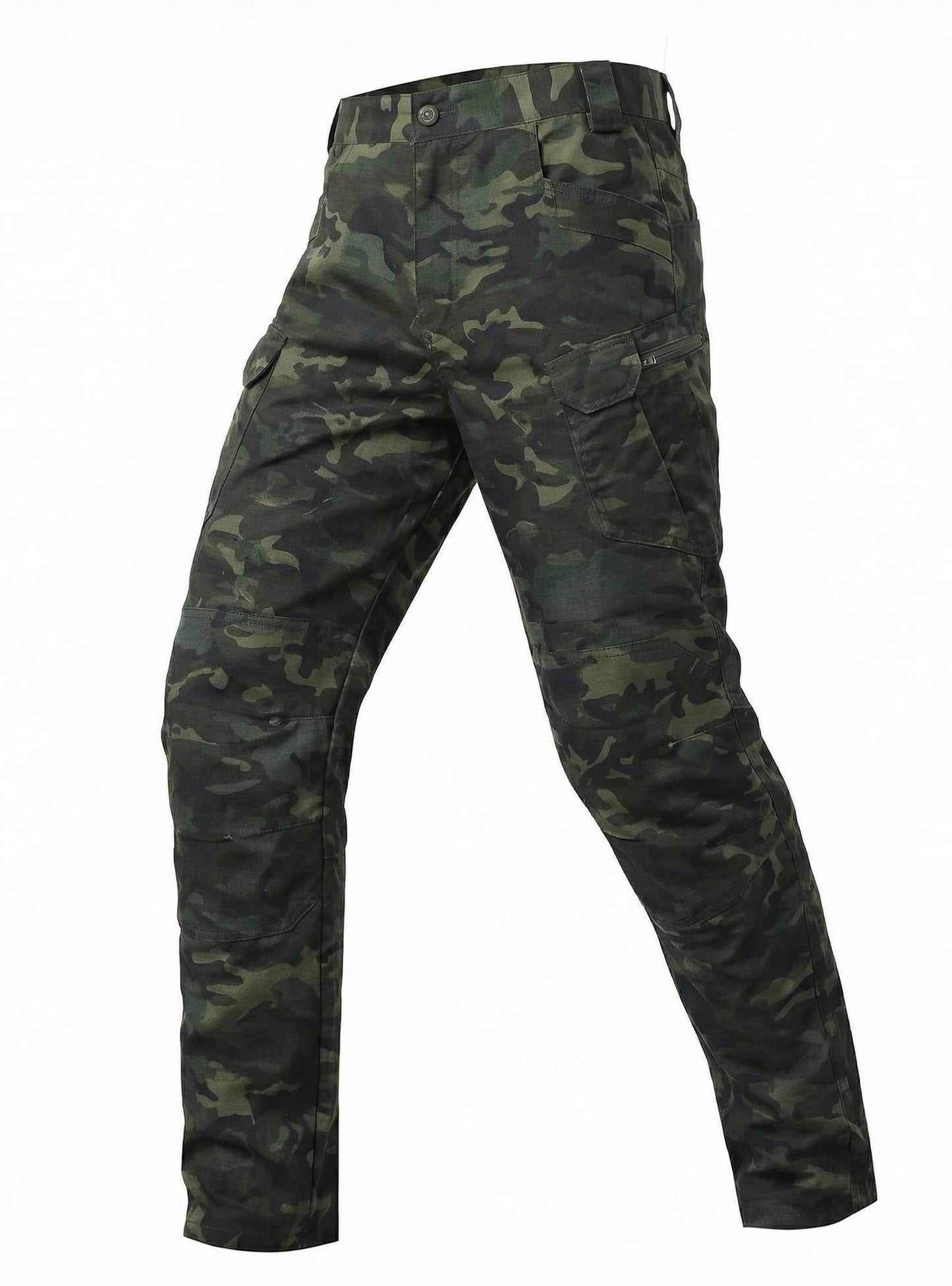 Zaitun Mens Casual Cargo Pants Lightweight Athletic Trousers Multi-Pocket Workout Hiking Pants Outdoor Work Tactical Pants