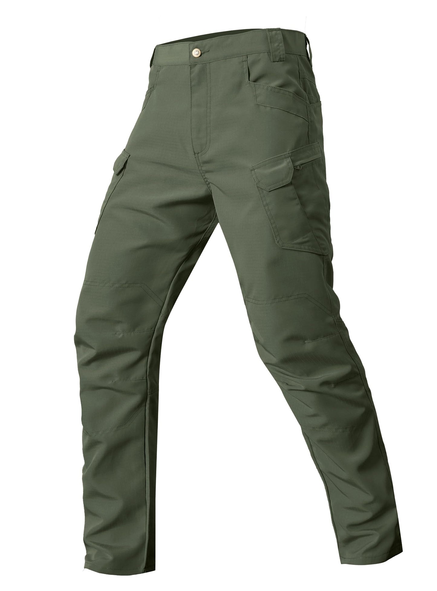 Zaitun Mens Casual Cargo Pants Lightweight Athletic Trousers Multi-Pocket Workout Hiking Pants Outdoor Work Tactical Pants