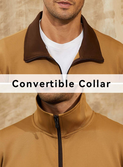 Zaitun Men’s Lightweight Casual Bomber Jacket Track Running Athletic Varsity Coat